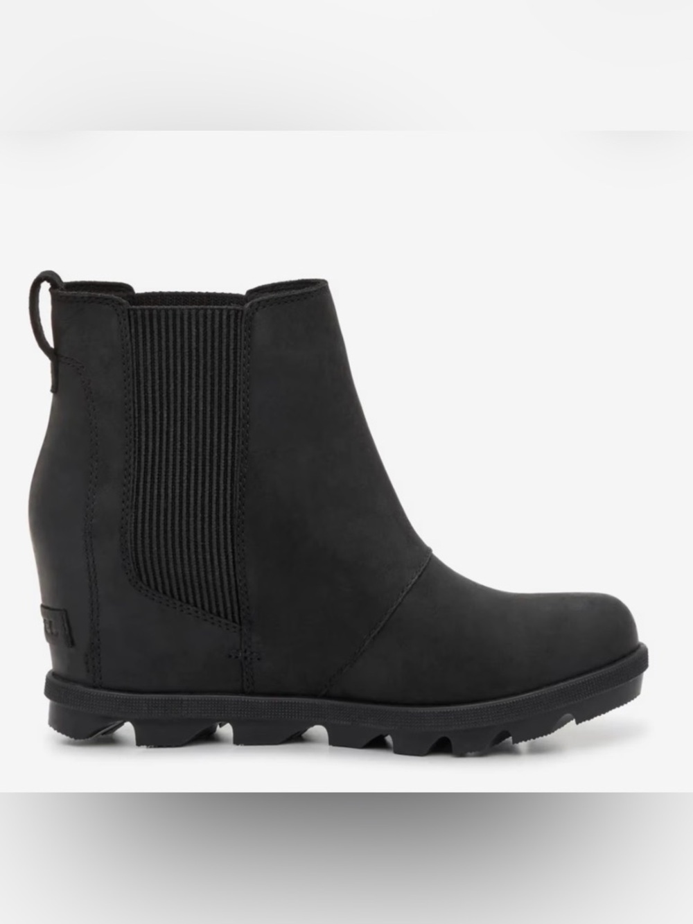 SOREL Joan Rhapsody Wedge Boot leather.